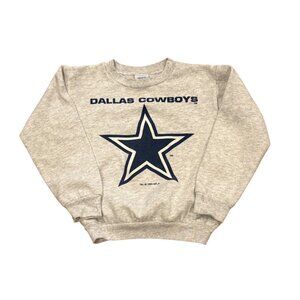 Vintage 1993 Salem Sportswear Dallas Cowboys Crewneck Sweatshirt Youth Size 7